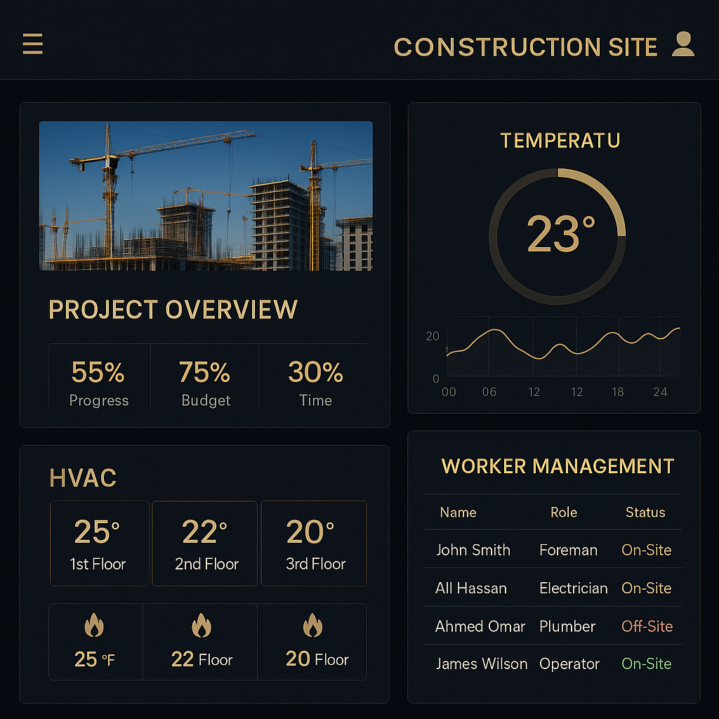 Custom ERP Dashboard